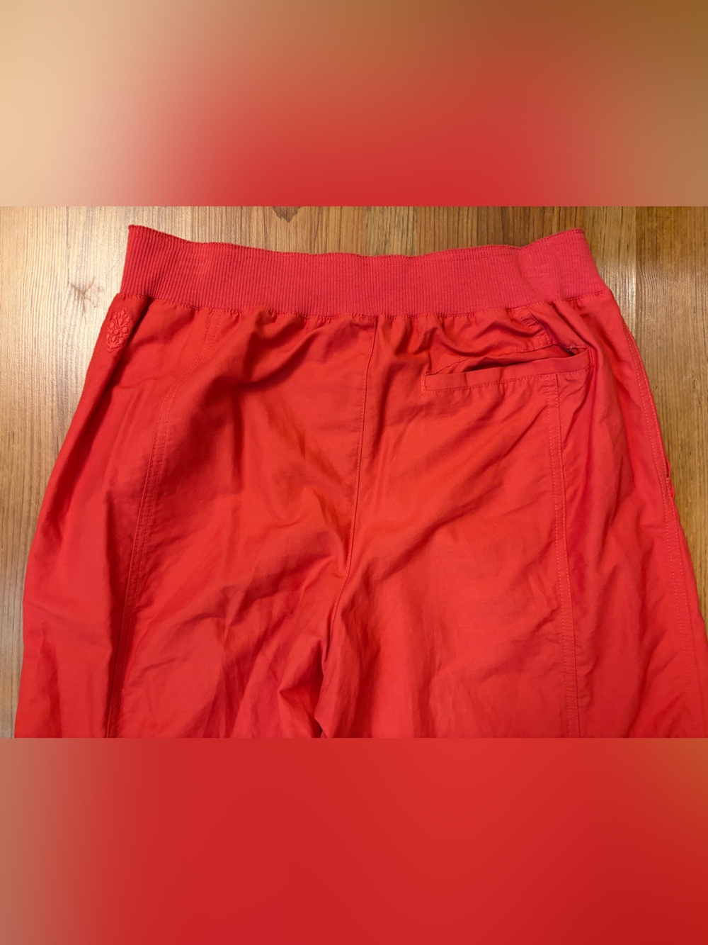 Free People Red Mesmerize Me Cargo Pants M - Picture 6 of 11